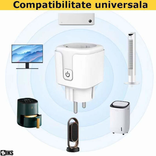 Priză Inteligentă cu Comutator și Telecomandă