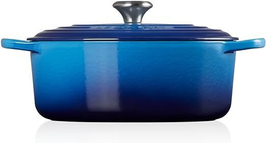 Le Creuset Azure Shallow Pot Cast Iron 6.3L / 31cm