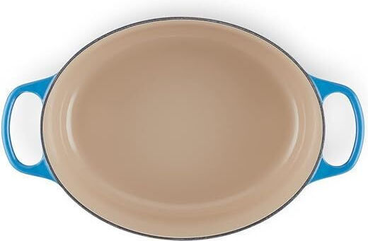 Le Creuset Azure Shallow Pot Cast Iron 6.3L / 31cm
