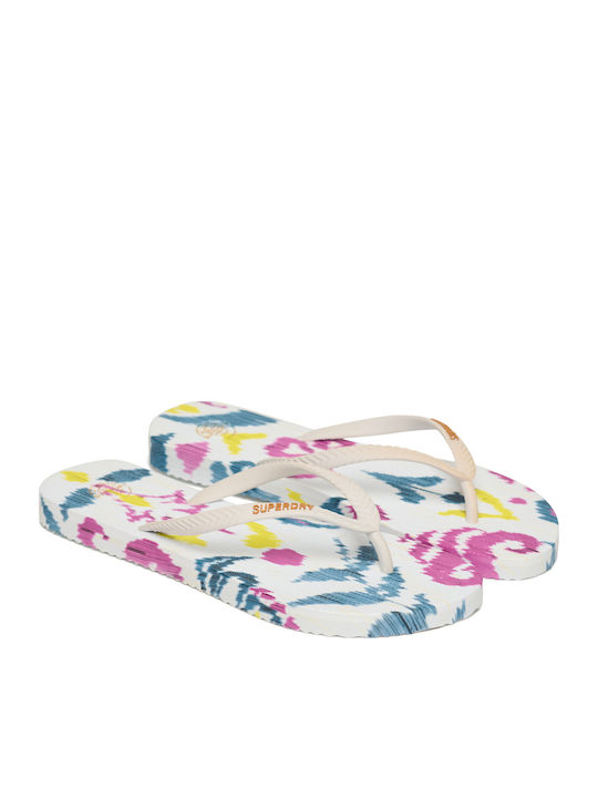 Flip Flops in White Colour