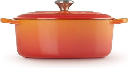 Le Creuset Volcanic Ρηχή Κατσαρόλα από Μαντέμι 6.3lt / 31cm
