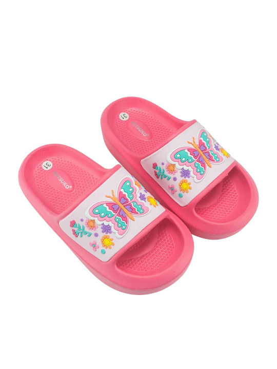 Flip-Flopi Pentru Copii Slides Roz