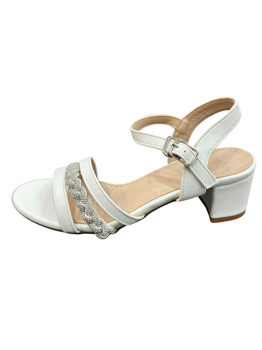 Kindersandalen Weiß