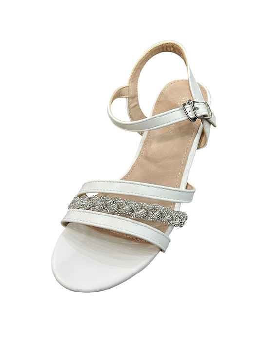 Kindersandalen Weiß