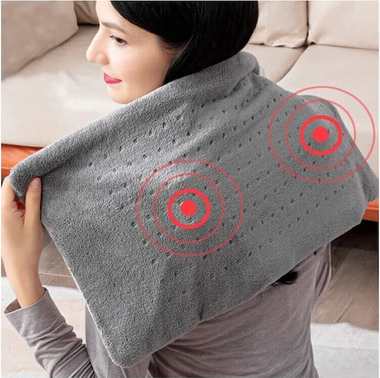 Electric Massage Pillow for Neck Back Legs & Body with Vibration and Heating Function
