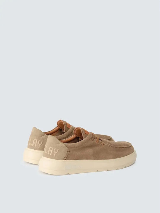 Alcyon Suede Men's Loafers in Brown Colour