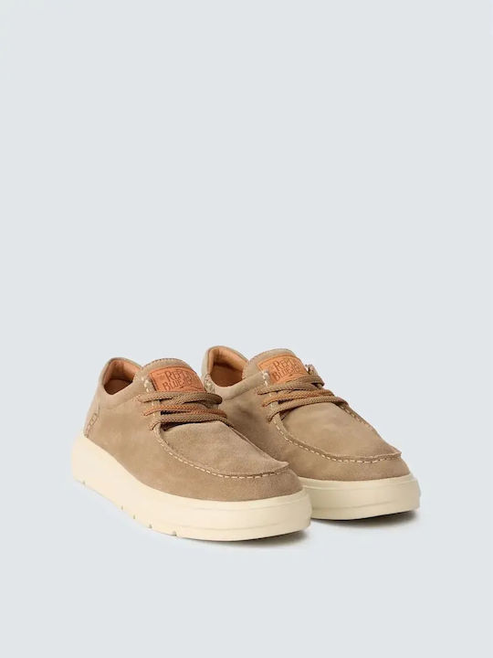 Alcyon Suede Men's Loafers in Brown Colour