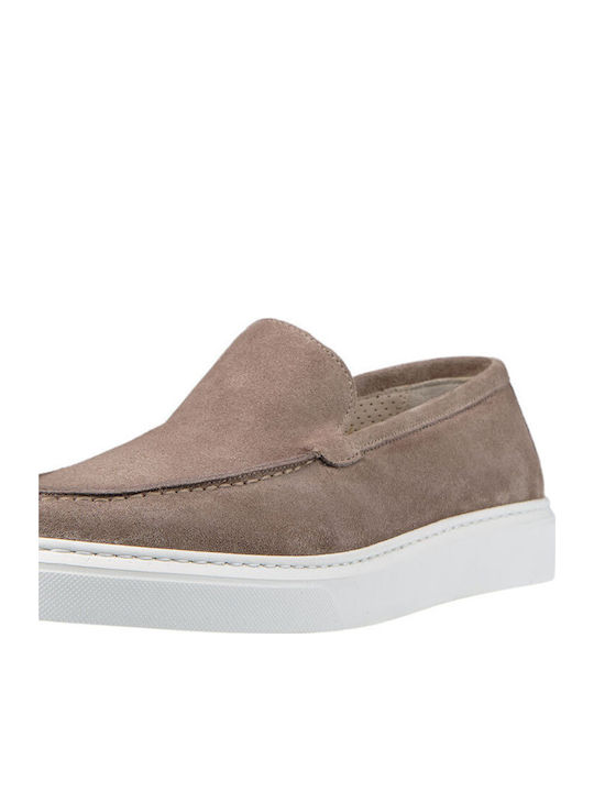 Loafers Bărbătești Din Piele Întoarsă