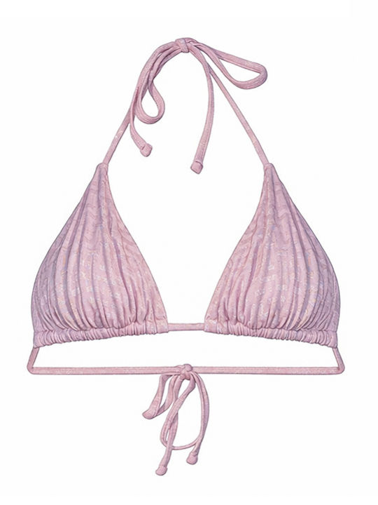 Set Bikini Τριγωνάκι Ροζ