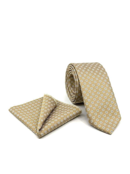 Legend Accessories Set Cravate Bărbați Tipărită În Culoare Aurie