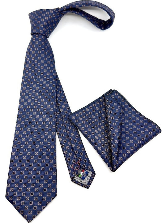 Legend Accessories Set Cravate Bărbați Tipărit Albastru