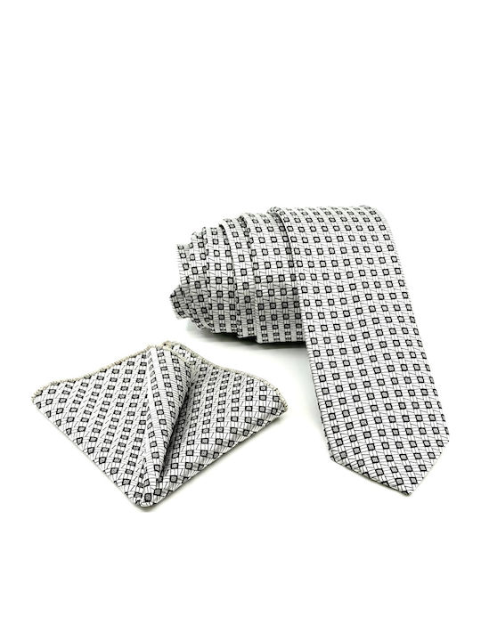 Legend Accessories Set Cravate Bărbați Tipărit În Culoare Argintie