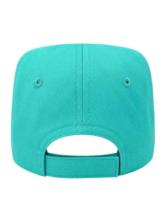 Childrenland Kids' Jockey Fabric Hat Turquoise Childrenland Kids' Jockey Fabric Hat Turquoise