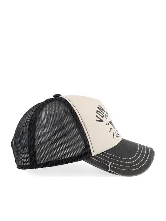 Von Dutch Jockey Trucker Pentru Bărbați Bej Gri Vd 0 Cas1 Crew2 B-gris