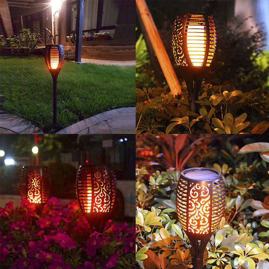 Solar Light Traffic Light Warm White with Photocell IP65 52cm