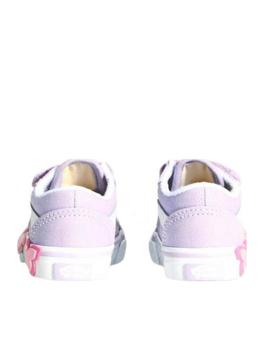 Old Skool Παιδικά Sneakers Ανατομικά Λιλά