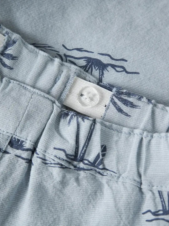 Kids Fabric Shorts/Bermuda Light Blue