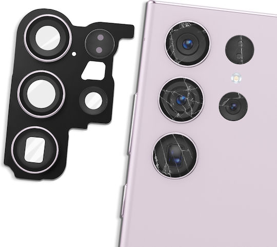 Clappio Replacement Lens Rear Camera Galaxy S23 Ultra Chassis Lavender