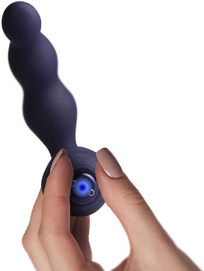 Rocks Off Prostate Plug Anal cu Vibrație Albastru