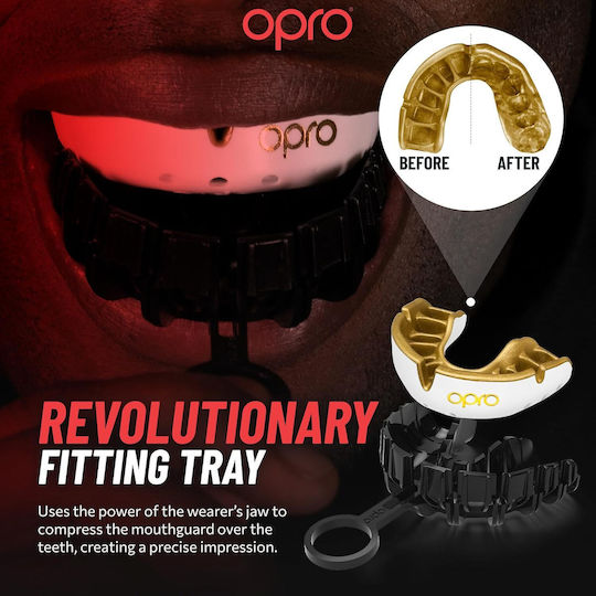 Mouthguards Opro UFC Silver Level Mouthguard Red Black Junior