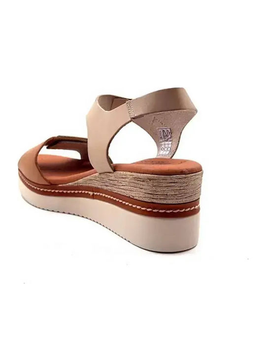 Γυναικεία Ανατομικά Σανδάλια Flatforms Ταμπά