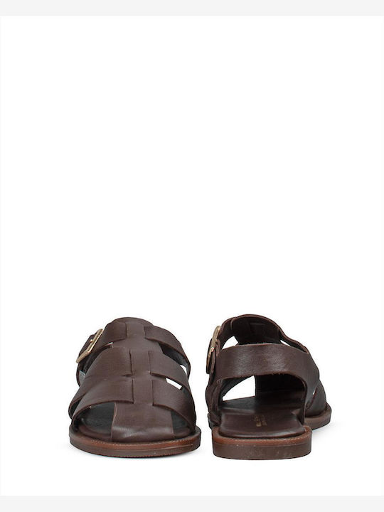 Women's Flat Sandals Brown 2-274-26313-28 KAKAO Cappuccino