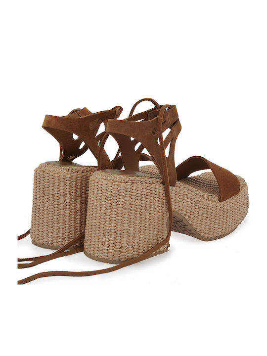 Women's Tabac Brown Platforms