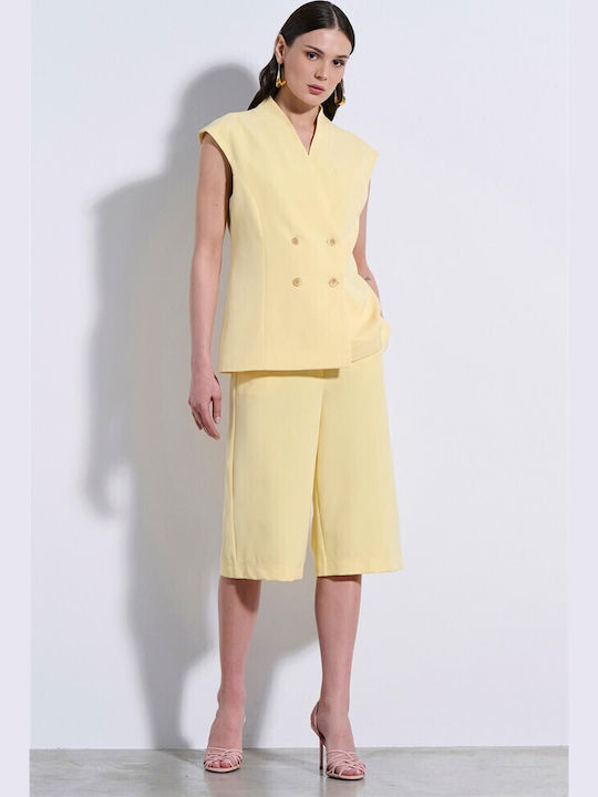 Matis Fashion Women's Blazer Yellow