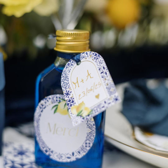 Beauty Home Blue Paper Gift Wrapping