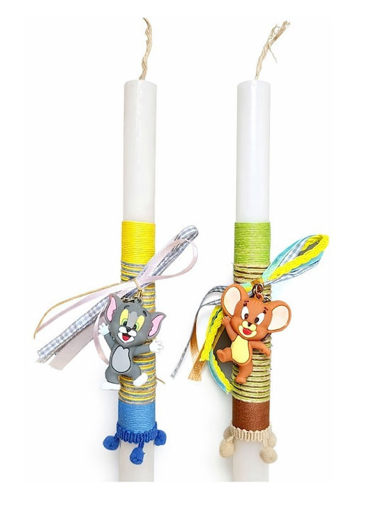 Jerry – Set Easter Candles for Couples White 2 Pieces Jerry – Set Easter Candles for Couples White 2 Pieces