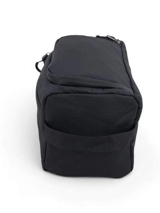 Forecast Waterproof Kulturbeutel Ta8352 Schwarz Wasserdicht Reißverschluss & Futter Sicheres Reisen Schwarz