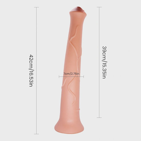 STD Dildo Realistic Flesh