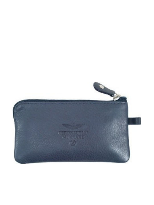 Titularul Cheii Din Piele Aeronautica Militare Am-257 Bl Albastru