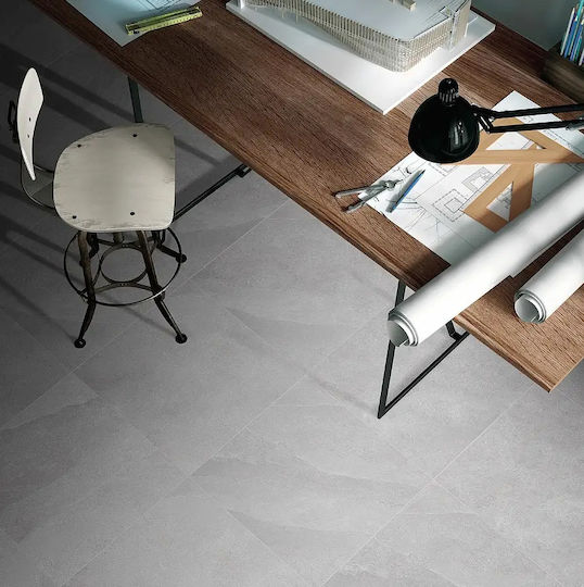 Savoia Italia SALP03 Boden/Wand Fliese Innenbereich Matt 120x60cm Grau