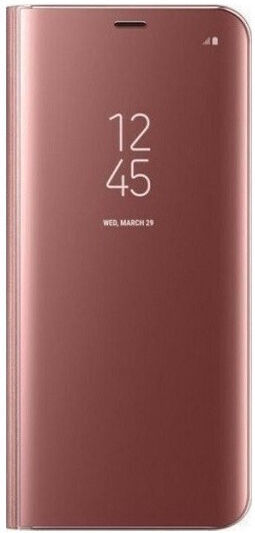 Tel1 Xiaomi Redmi 8A Калъф Книга Clear View Розово Злато