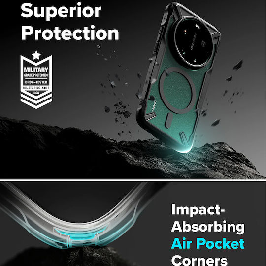 Ringke Fusion X Rückseite Umschlag Silikon Schwarz (Xiaomi 17 Ultra)