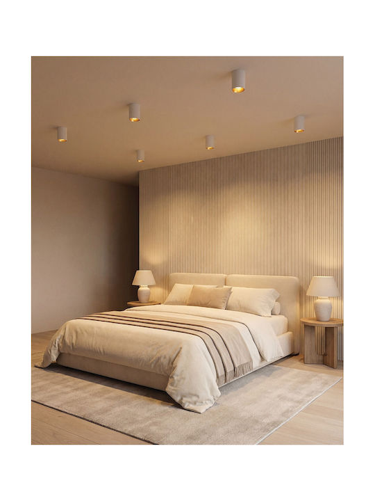 VK Lighting Decken- und Wandleuchte in Grau Farbe