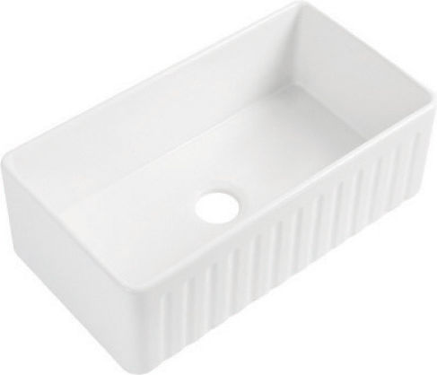 Isvea Α-3318Ν Επικαθήμενος Πορσελάνινος Μ83.5xΠ45.9cm Λευκός