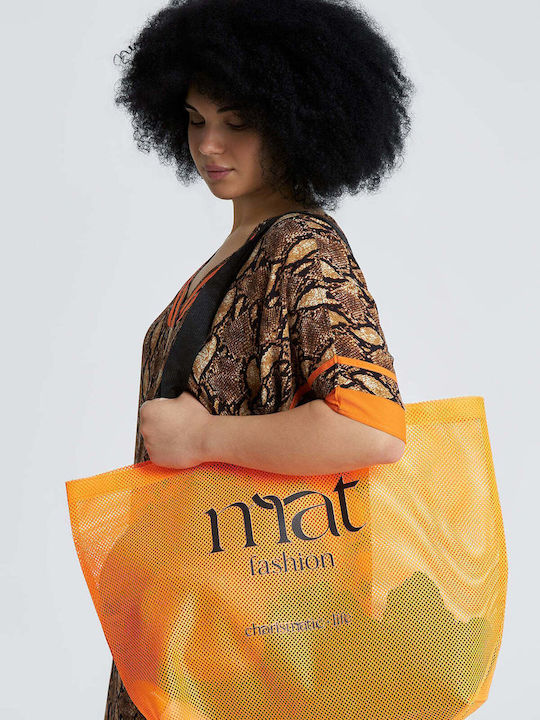 Τσάντα Shopper Signature Mat Logo Τσάντα Shopper Signature Mat Logo