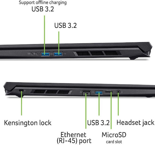 Acer Nitro V 16 ANV16-72 16" IPS FHD+ 180Hz (9-270H/32GB/1.0TB SSD/GeForce RTX 5070/W11 Home) (US Keyboard)