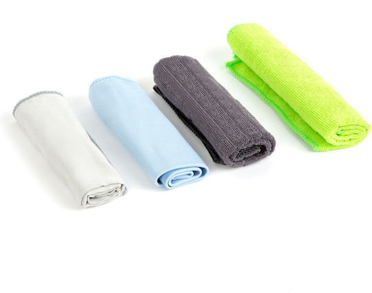 Alista Home Lavetă Din Microfibră De Curățenie Pentru Materiale Plastice Pentru Interior - Tabloul De Bord Mașină Galbenă 40x30cm