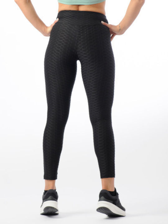 Training Damen Lang Leggings Schwarz