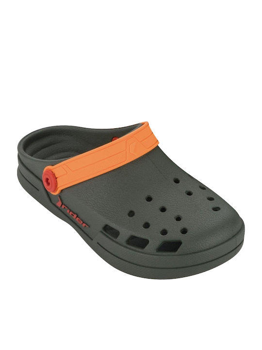 Kids Khaki Beach Clogs