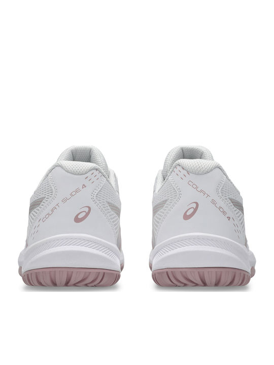 ASICS Court Slide 4 Pantofi Tenis Pentru Femei Albi