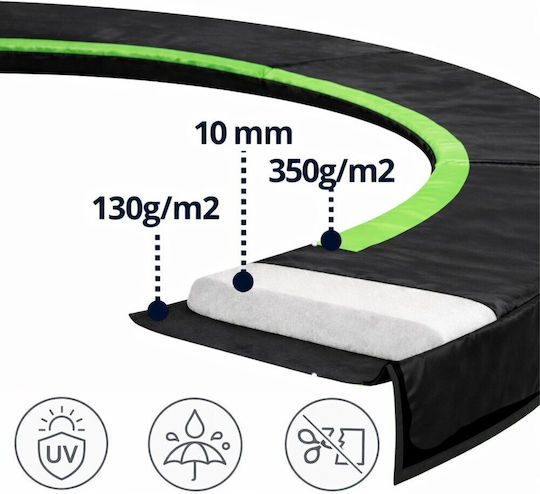 Lean Toys Trampoline Spring Protector Cover