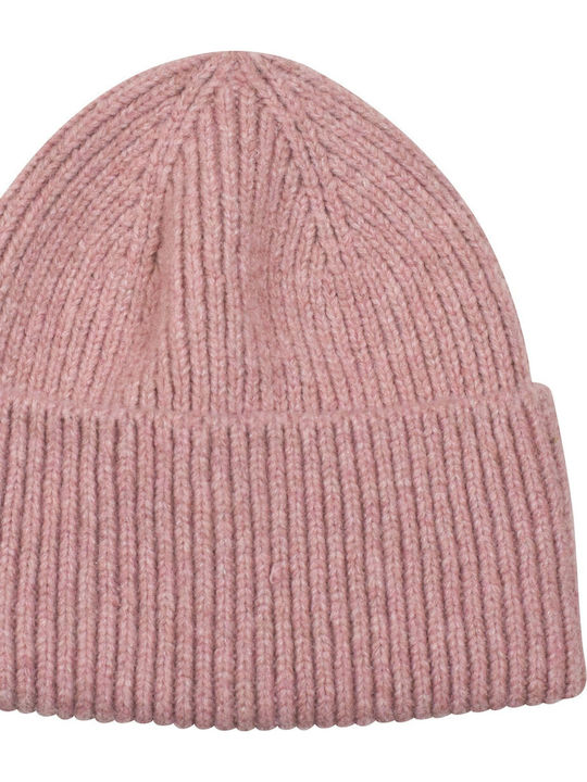 Beanie Γυναικείος Σκούφος Πλεκτός σε Εκρού χρώμα