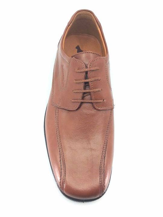 Leather Men's Dress Shoes Tabac Brown