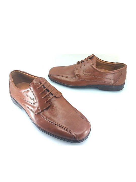 Leather Men's Dress Shoes Tabac Brown