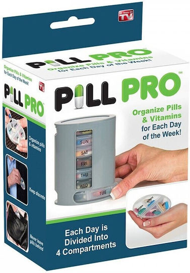 Pill Organizer Removable Portable Cases