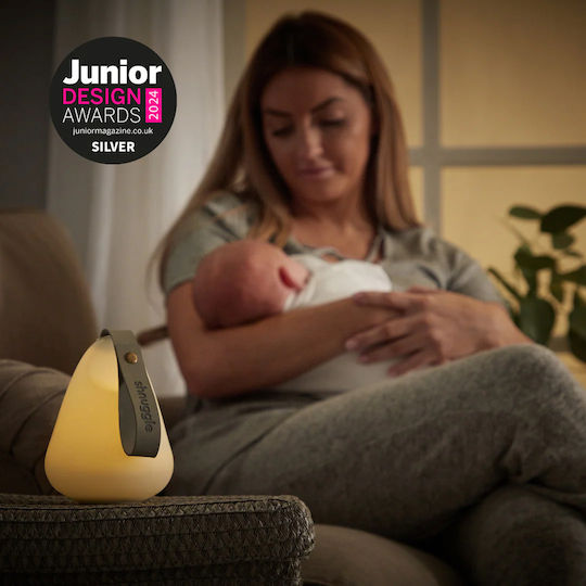 Shnuggle Moonlight Plus Φορητό Φως Νύκτας Ένδειξη Θερμοκρασίας Δωματίου Shn-moon-mk2